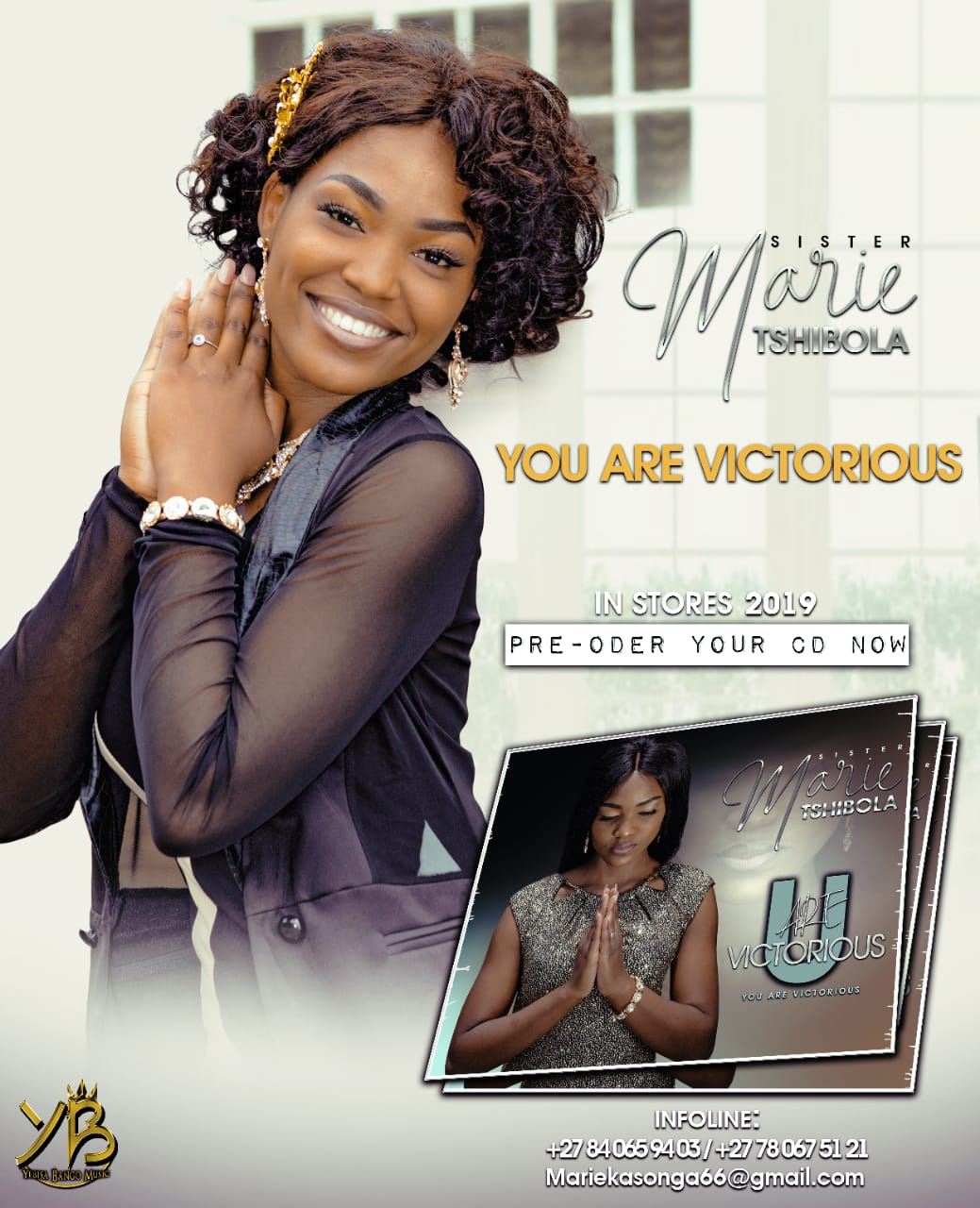 You are Victorious (Marie Tshibola) Lyrics