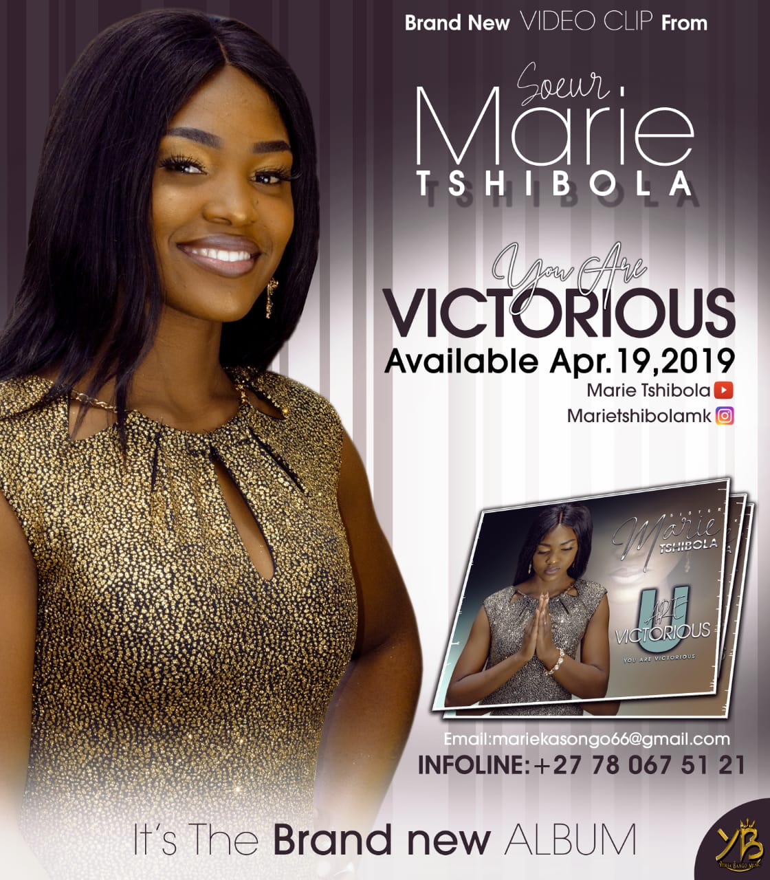 You are Victorious (Marie Tshibola) Lyrics