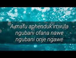 Tebello Sukwene – Ofana Nawe Lyrics